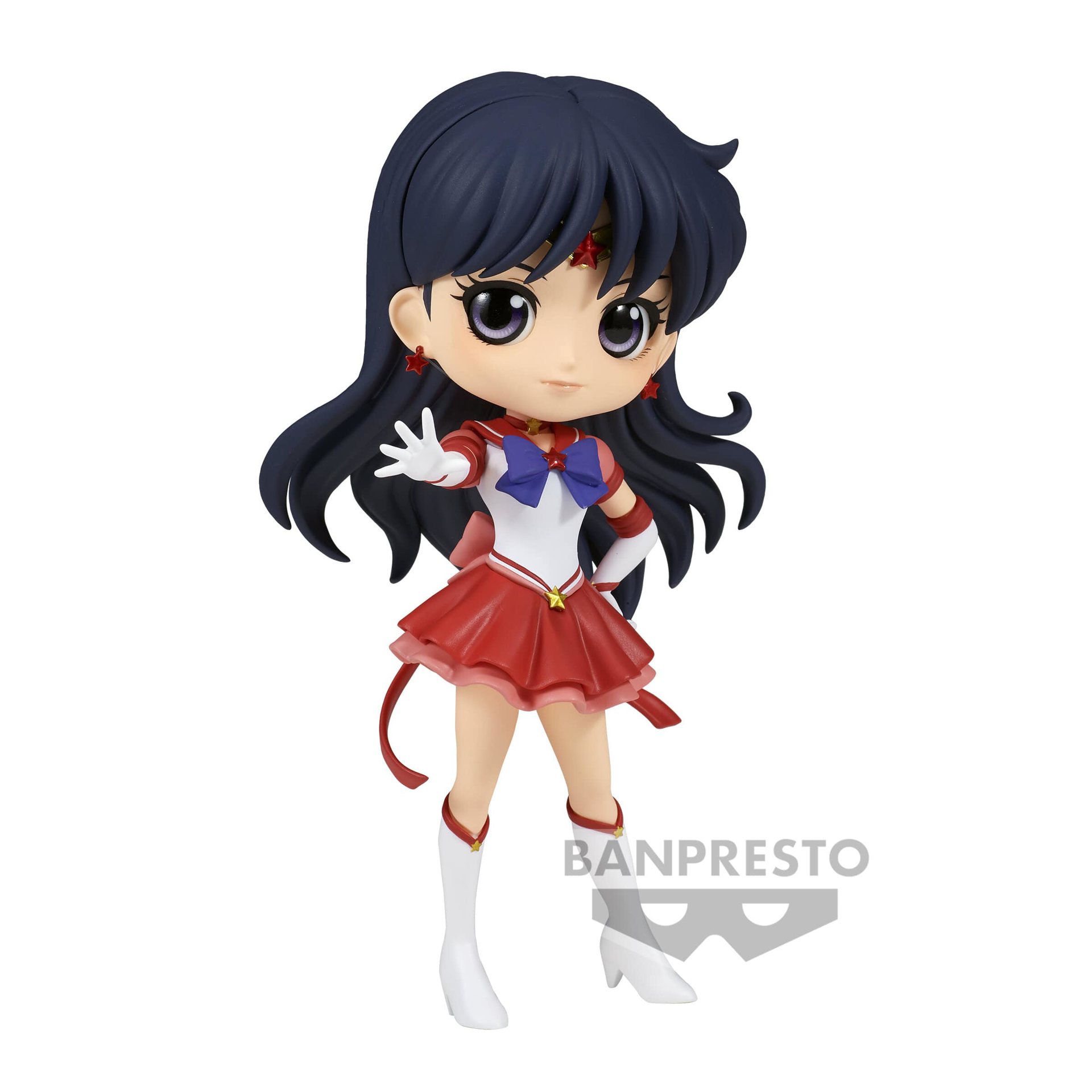 Pretty Guardian Sailor Moon Cosmos the Movie Q Posket - Eternal Sailor Mars (Ver.A) - Statue 14cm - flash vidéo