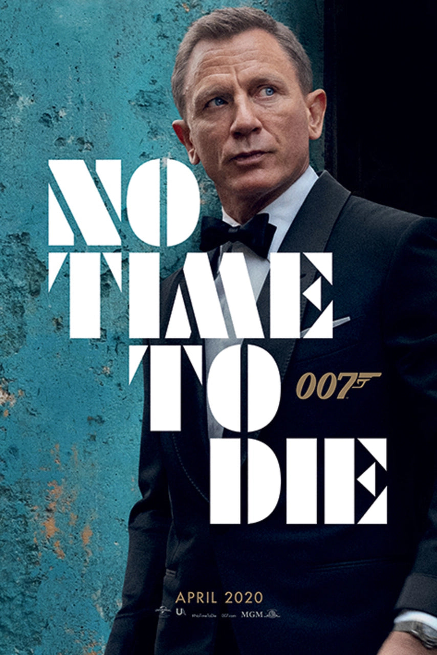 James Bond - No Time To Die Maxi Poster - flash vidéo