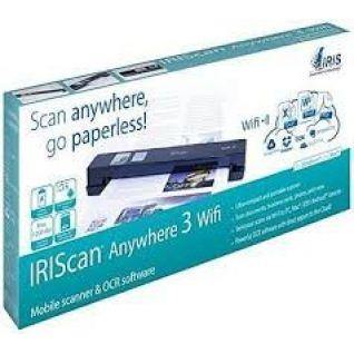 IRISCan Anywhere 3 WiFi Scanner portable sans fil - flash vidéo