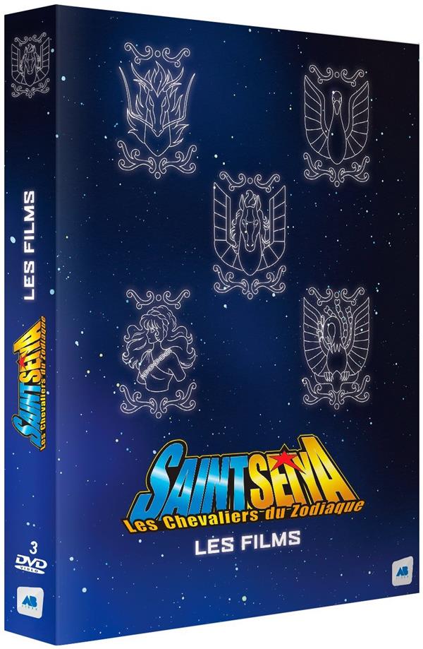 Saint Seiya (Les Chevaliers du Zodiaque) - Les 5 Films - Coffret DVD - flash vidéo