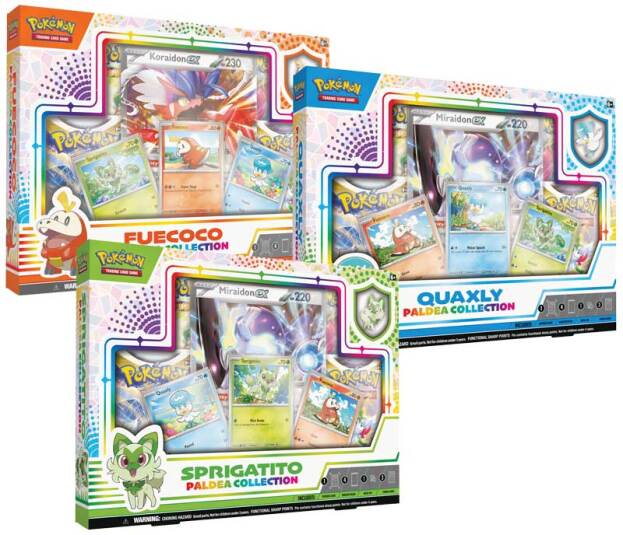 Pokémon JCC - Collection Paldea-V - flash vidéo