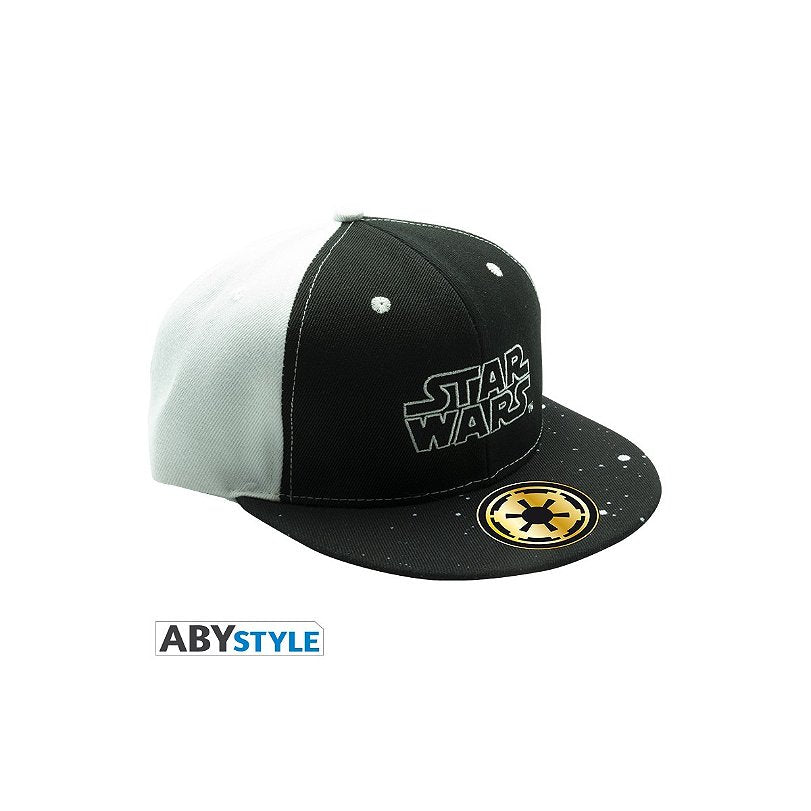 Star Wars - Casquette Snapback Logo noire et blanche - flash vidéo