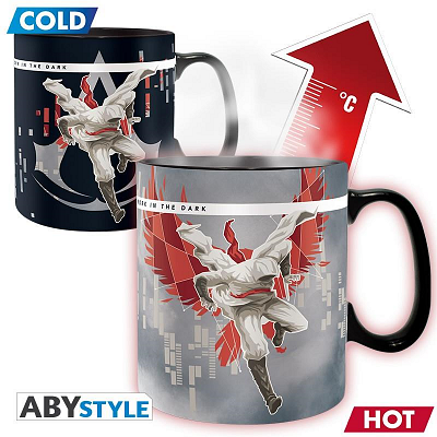 Assassin's Creed - Mug thermoréactif Les Assassins 460ml - flash vidéo