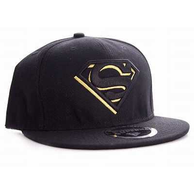 § DC Comics - Superman Gold & Black Snapback - flash vidéo