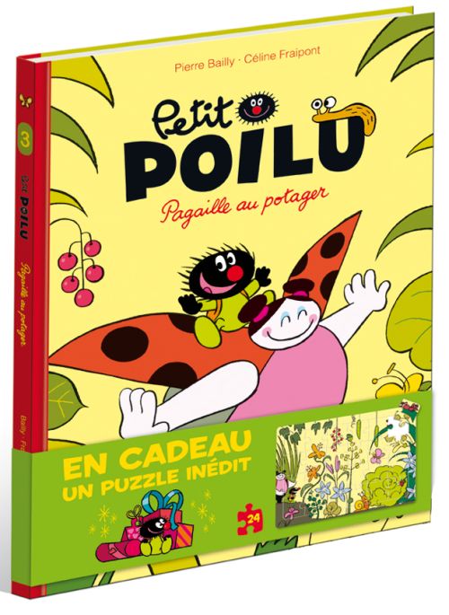 Petit Poilu Tome 3 : pagaille au potager - flash vidéo