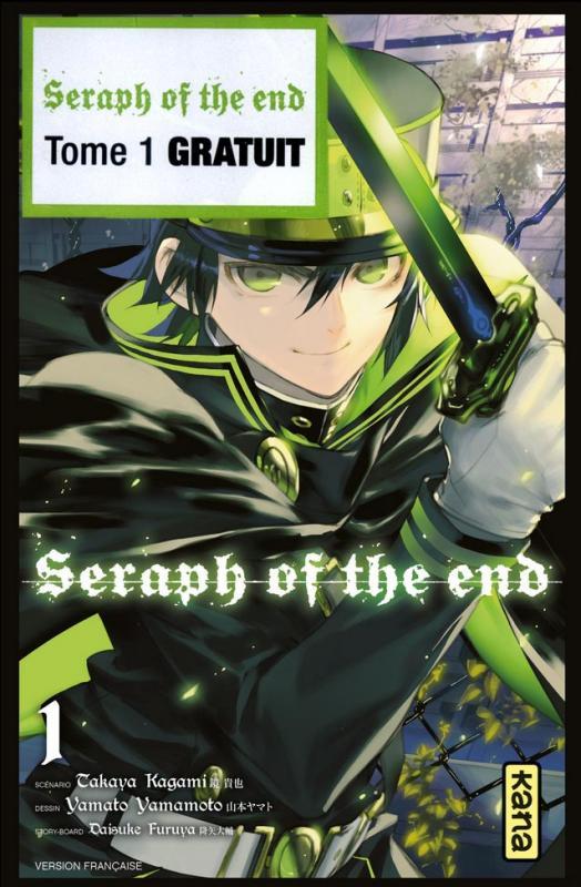 Seraph of the end : t.1 à t.3 - flash vidéo