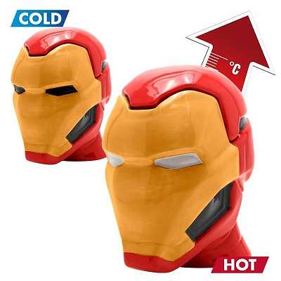 Marvel - Iron Man 3D Heat Change Mug 350ml - flash vidéo
