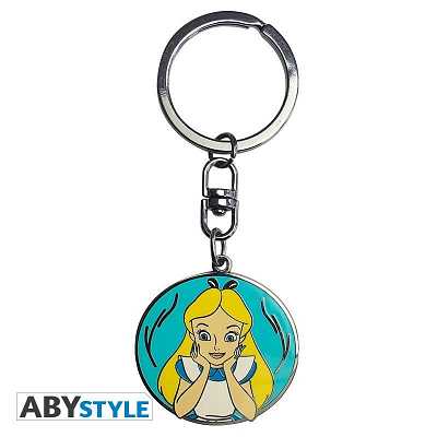 § Disney - Alice in Wonderland Metal Keychain - flash vidéo