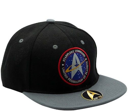 Star Trek - Casquette Noir & Gris Starfleet Command - flash vidéo