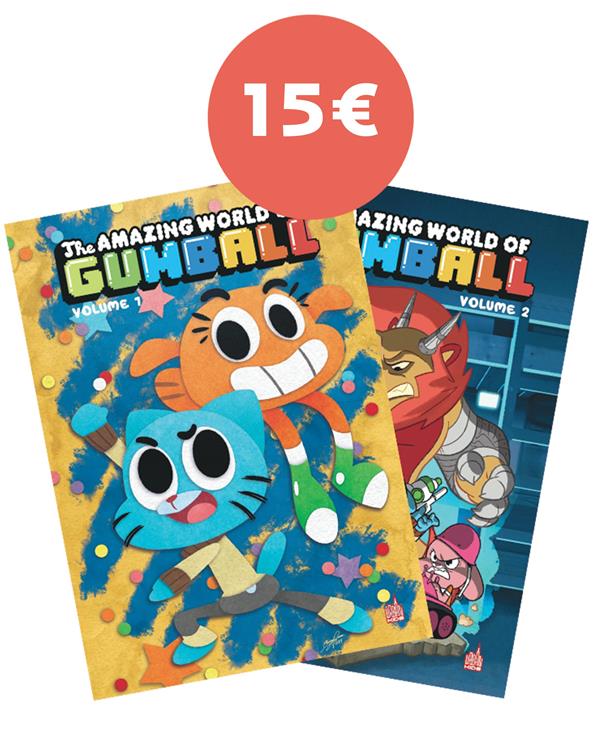 Le monde incroyable de Gumball : t.1 et t.2 - flash vidéo