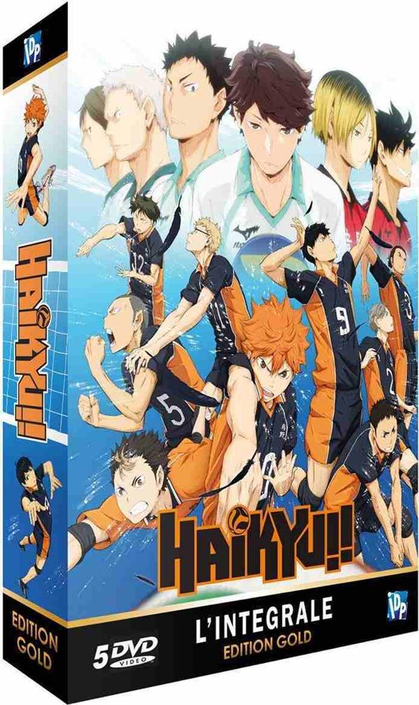 HAIKYU !! INTEGRALE SAISON 1 - ED GOLD (5 DVD) - flash vidéo
