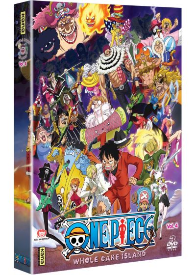 One Piece - Whole Cake Island - Vol. 4 - Coffret 3 DVD - flash vidéo