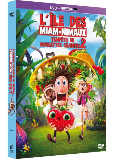 Tempête de boulettes géantes 2 l'île des miam-nimaux DVD à la location - flash vidéo