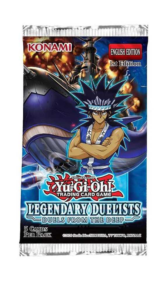 Yu-Gi-Oh! JCC - Pack de Booster Duellistes Légendaires : Duels des Profondeurs (Blister cartonné) - flash vidéo