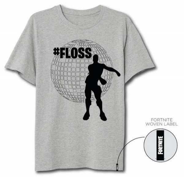 Fortnite - Floss Grey T-Shirt S - flash vidéo