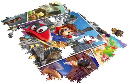 Nintendo - Mario Odyssey Tour du Monde Puzzle 500 pcs - flash vidéo