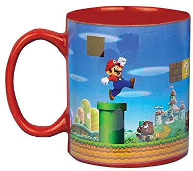 Nintendo - Mug thermoréactif Super Mario - flash vidéo