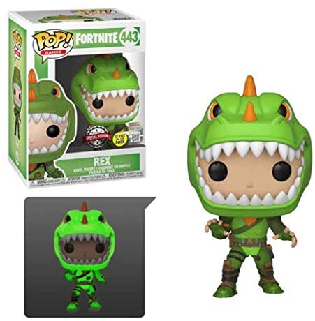 Funko Pop! Games Fortnite S3 Rex (GW) - flash vidéo