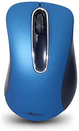 Advance Souris Shape 3D Optique sans fil 1600 DPI Bleu - flash vidéo