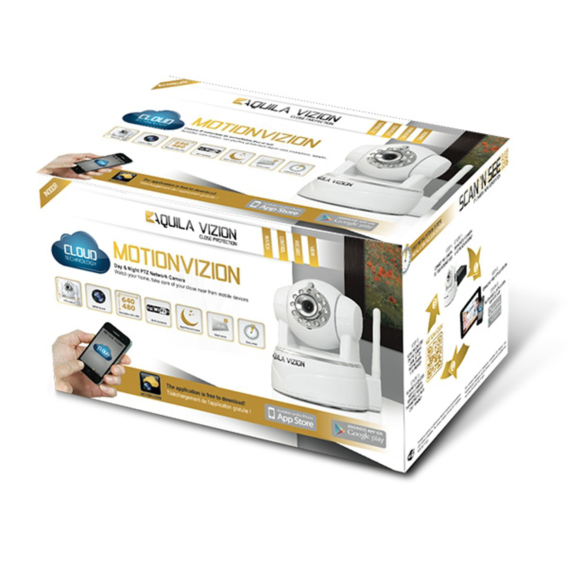 Aquila Vizion Caméra Motionvizion - flash vidéo