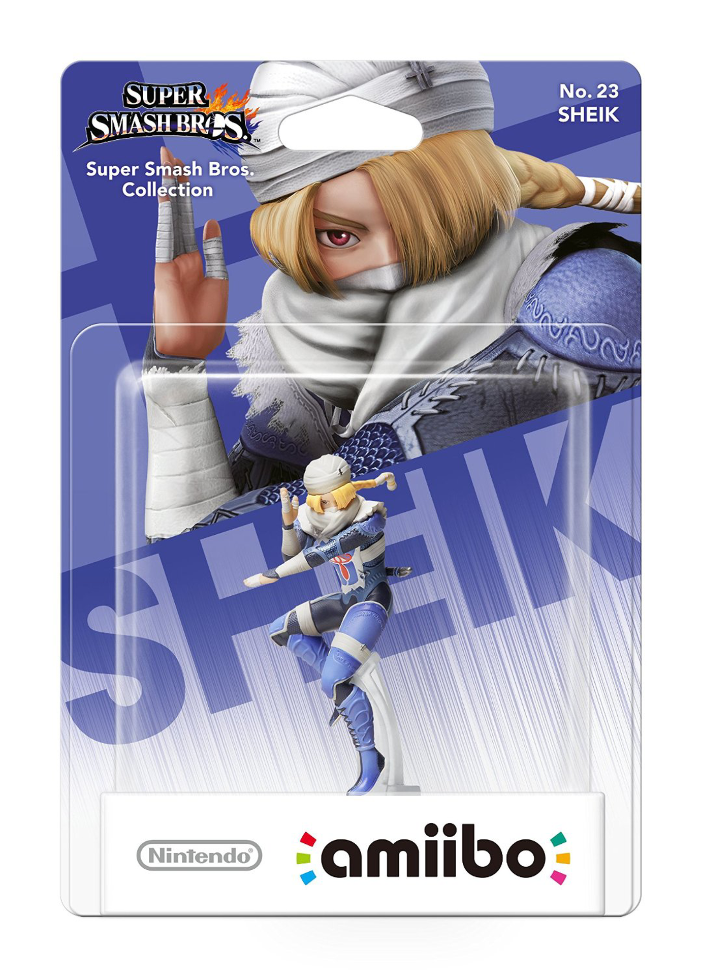 Amiibo n°23 Sheik - Super Smash Bros. Collection - flash vidéo