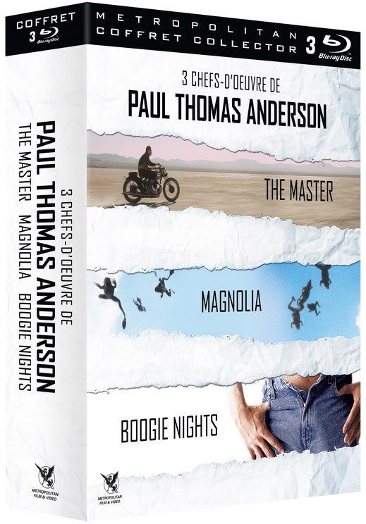 3 chefs-d'oeuvre de Paul Thomas Anderson - The Master + Magnolia + Boogie Nights [Blu-ray]
