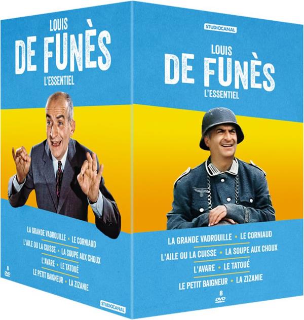 L'Essentiel de Louis de Funès - Coffret 8 DVD [DVD]