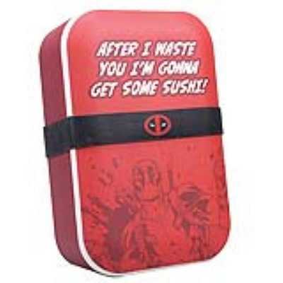 Marvel - Deadpool Bamboo Lunch Box - flash vidéo
