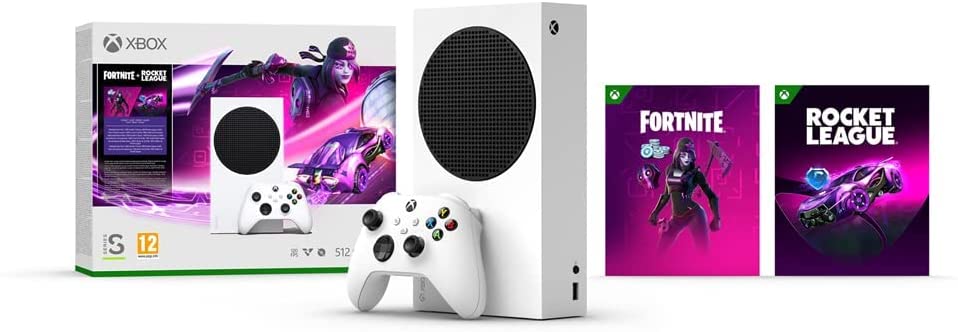 Xbox Series S White 512GB SSD + Rocket League & Fortnite - flash vidéo