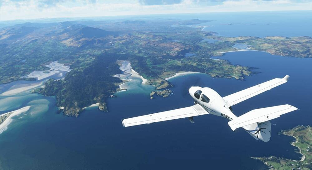 Microsoft Flight Simulator - flash vidéo