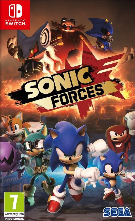 Sonic Forces (Code-in-a-box) - flash vidéo