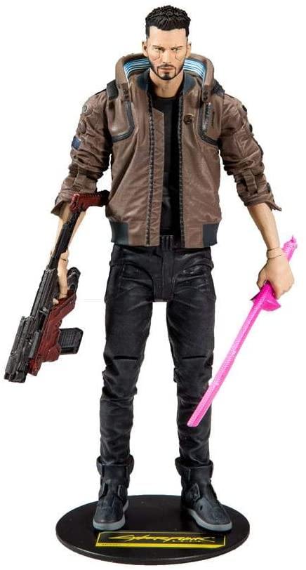 § Cyberpunk 2077 - V Male Action Figure 18cm - flash vidéo