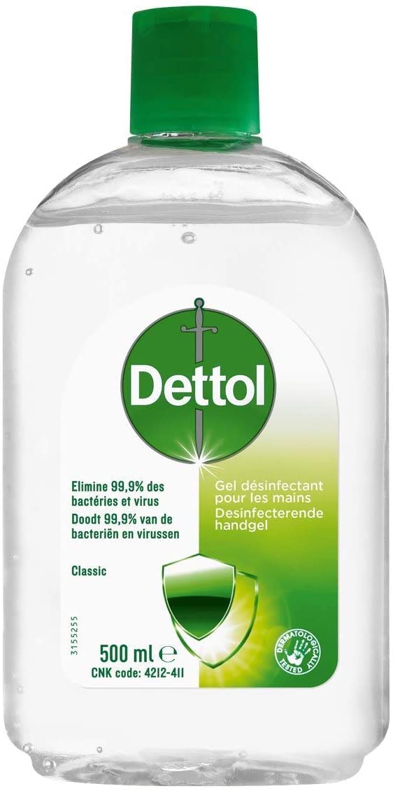 Dettol Gel Antibactérien mains 500ml - flash vidéo