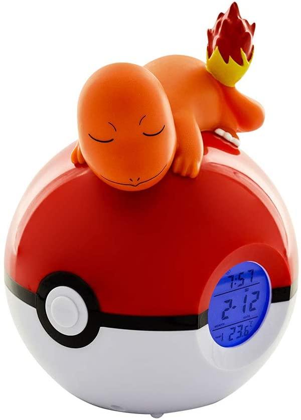 Pokemon - Horloge Alarme FM Led Salamèche - flash vidéo
