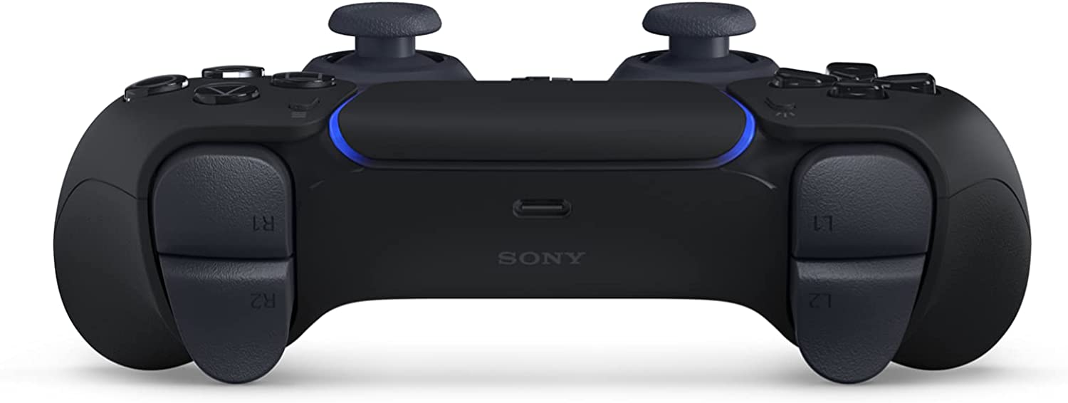 PS5 DualSense Wireless Controller Midnight Black - flash vidéo