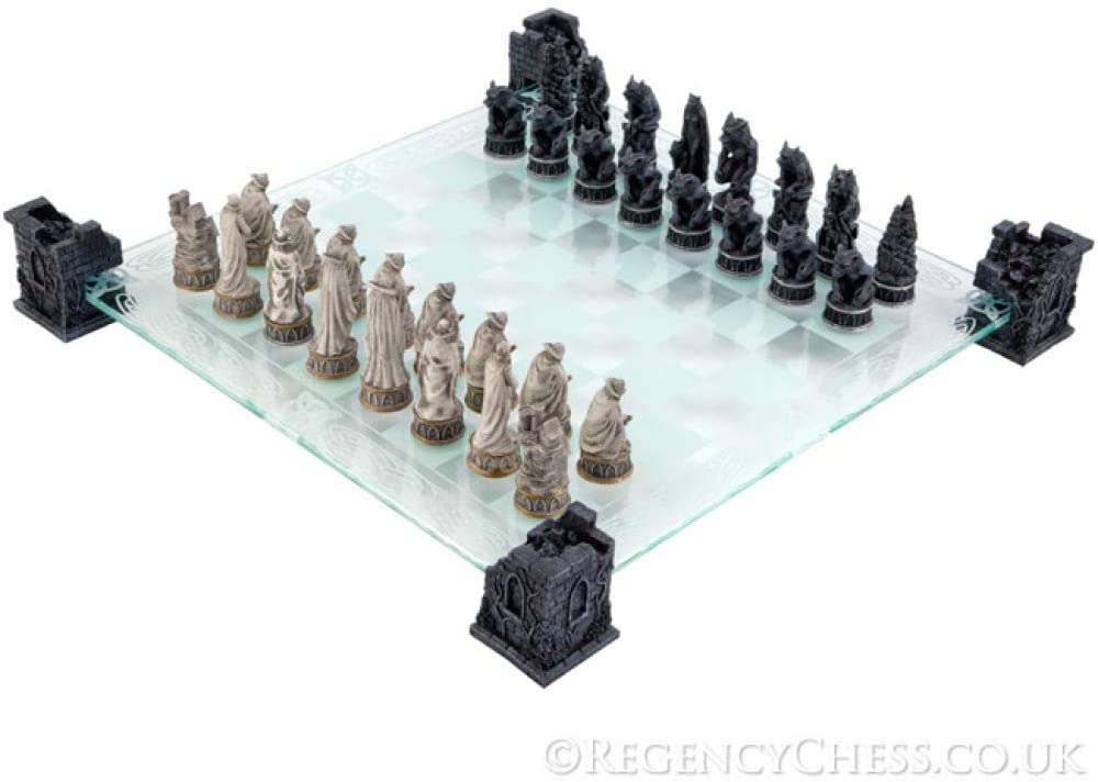 Vampire & Werewolf Chess Set 43cm - flash vidéo