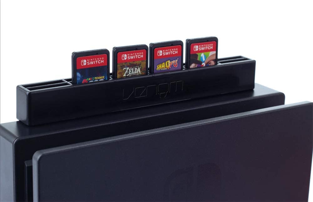 Venom Game Card Holder Storage Rack for Nintendo Switch - flash vidéo