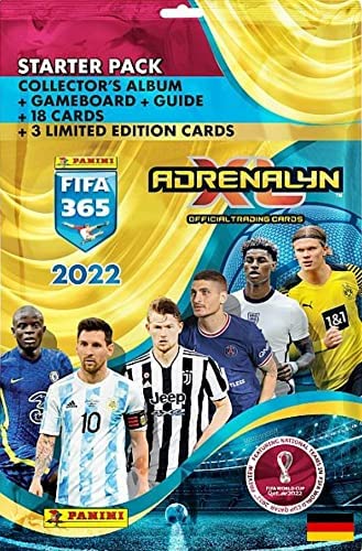 Panini - FIFA 2022 Pack de Démarrage Album + 5 Pochettes - flash vidéo