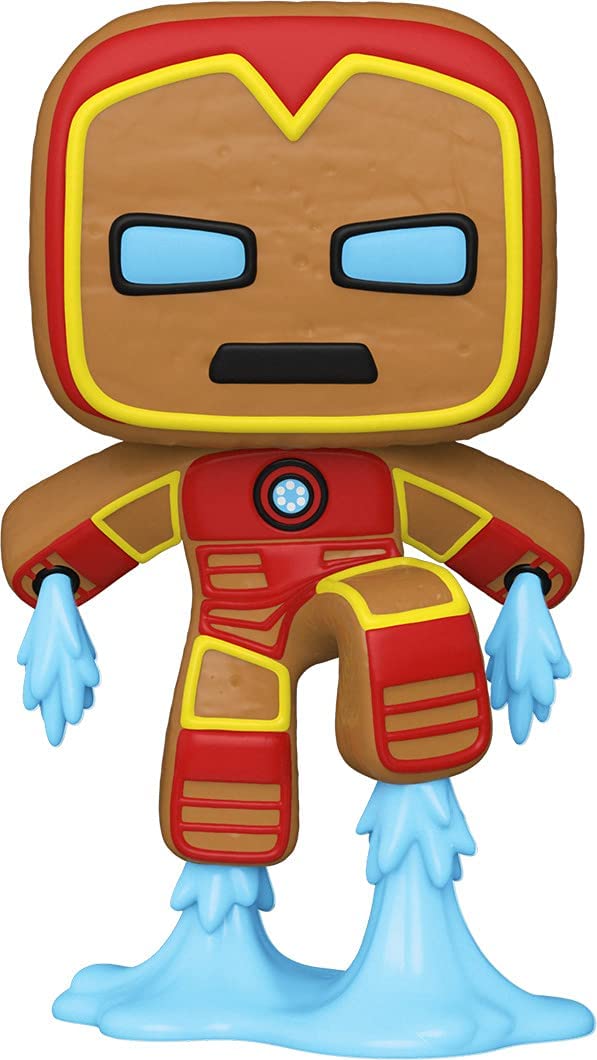Funko Pop! Marvel: Holiday - Gingerbread Iron Man ENG Merchandising - flash vidéo