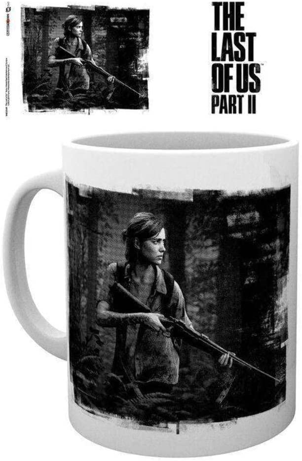 The Last of Us Part 2 - Black and White Mug 315ml - flash vidéo