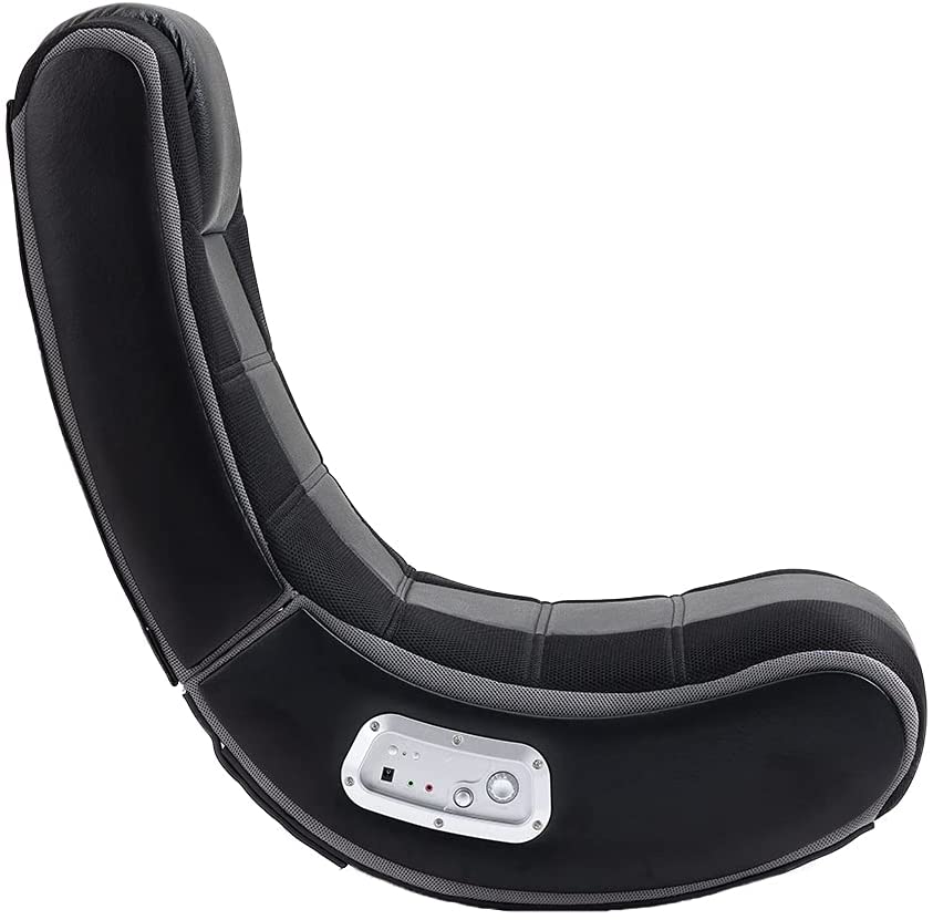 X Rocker - G-Force Sport 2.1 Stereo Audio Gaming Chair with Subwoofer - Red & Black - flash vidéo