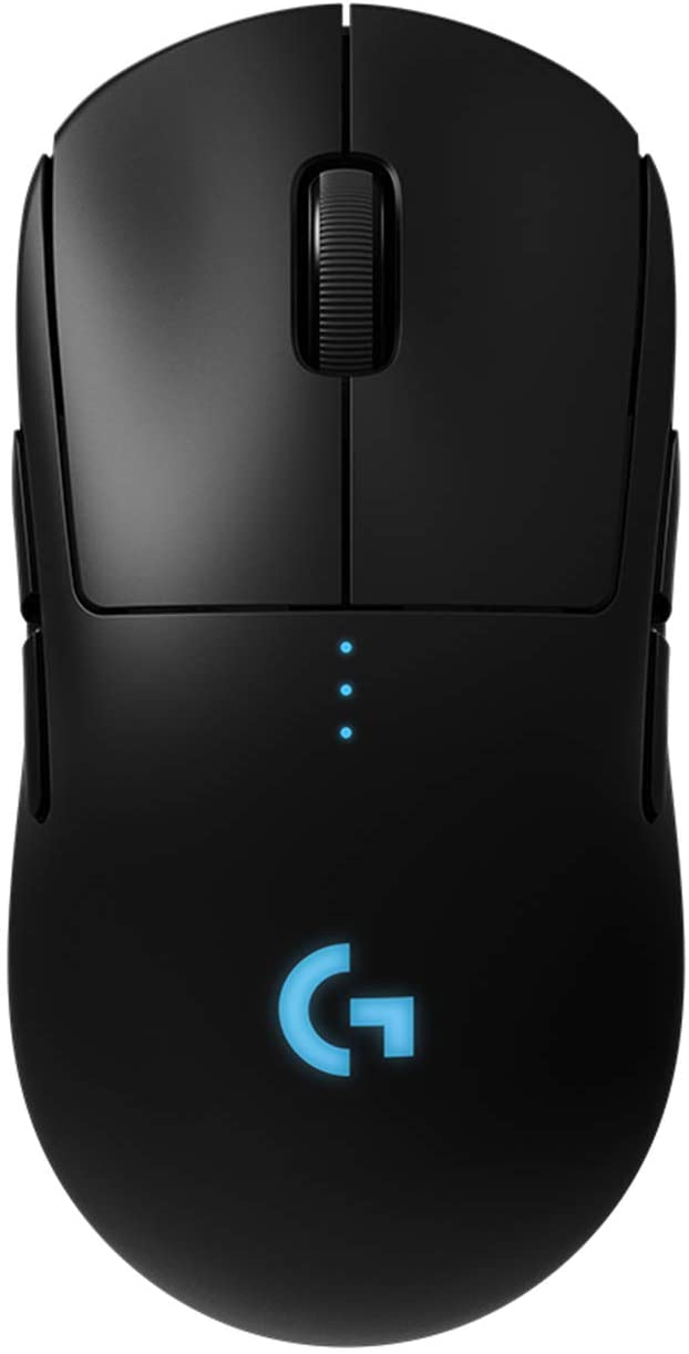 Logitech Souris de jeu sans fil G PRO Noire - flash vidéo