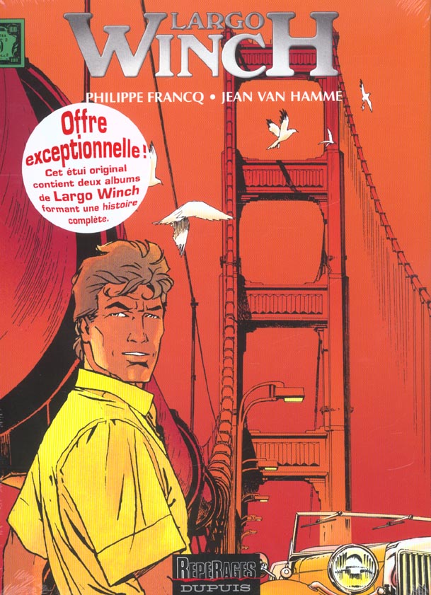 Largo Winch : coffret vol.6 : Tomes 11 et 12 : golden gate ; shadow - flash vidéo