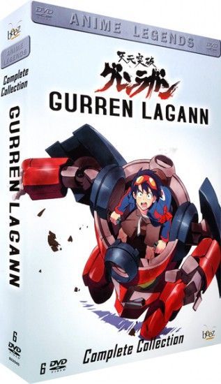 Gurren Lagann - Intégrale - Coffret DVD - Anime Legends - flash vidéo