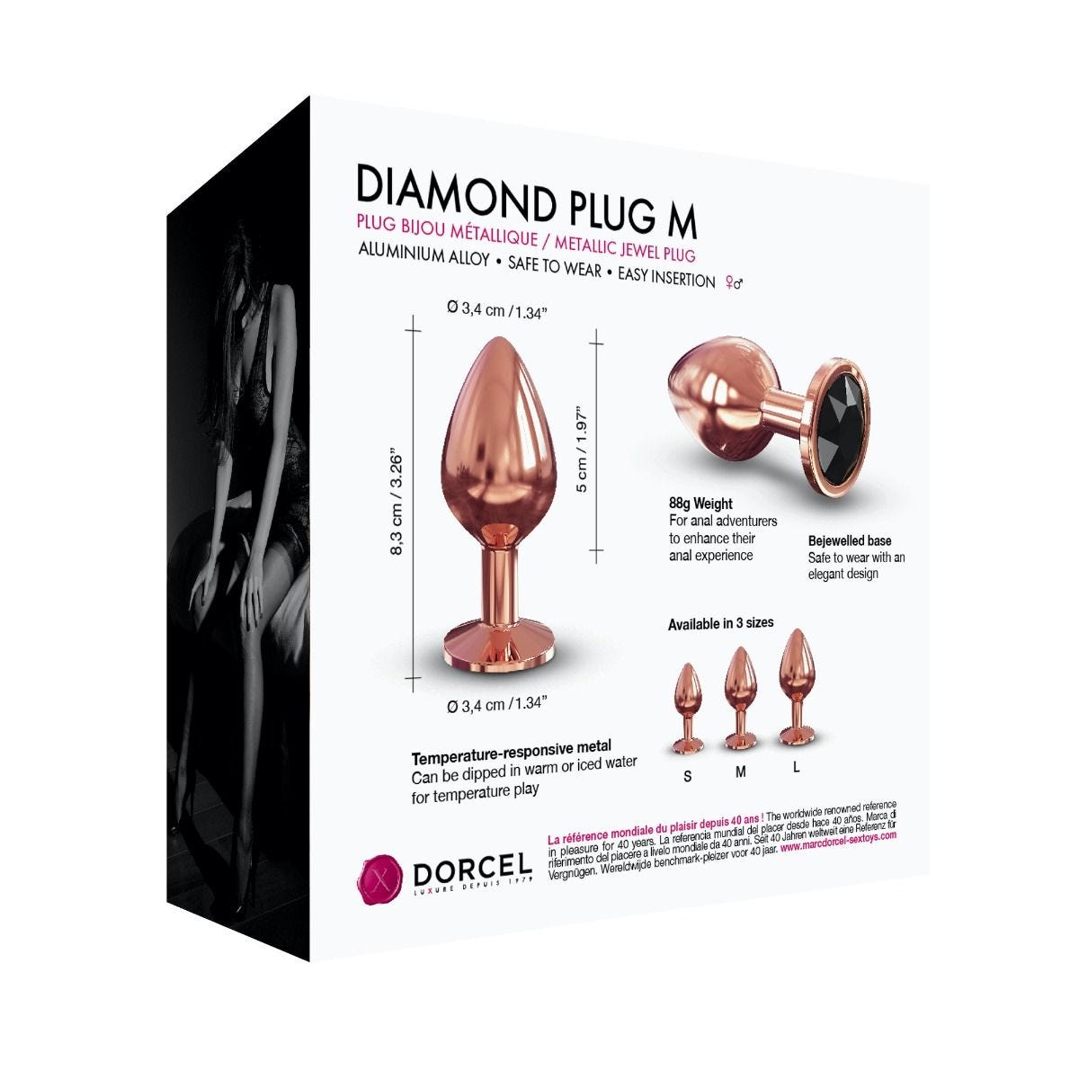 Marc Dorcel Plug Bijou Diamond M - flash vidéo