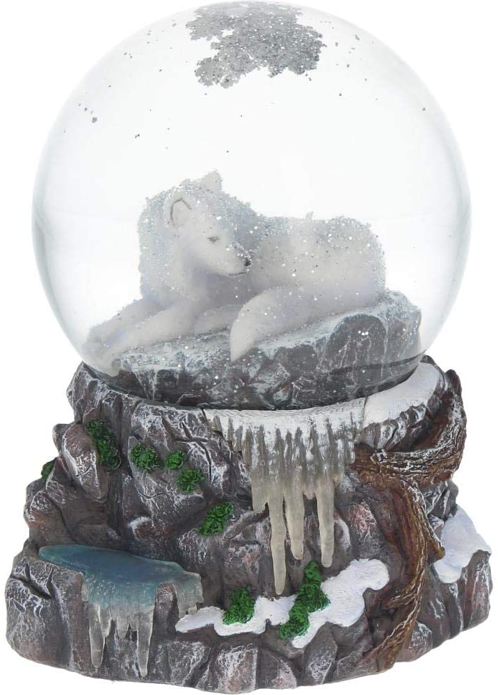 Guardian of the North - Boule à neige de loup 14.5cm - flash vidéo