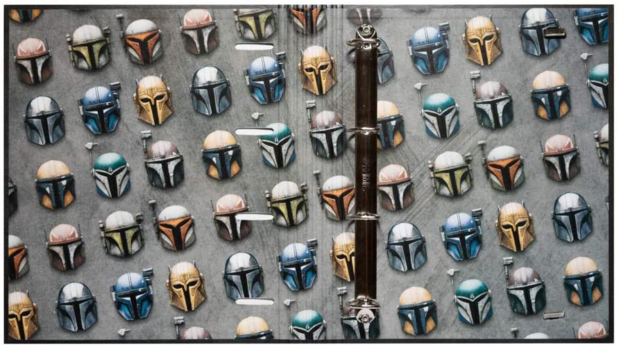 Star Wars: The Mandalorian - Classeur Premium à 4 anneaux avec élastique - flash vidéo