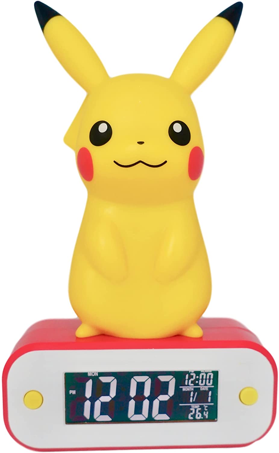 Pokémon - Réveil et veilleuse LED Pikachu