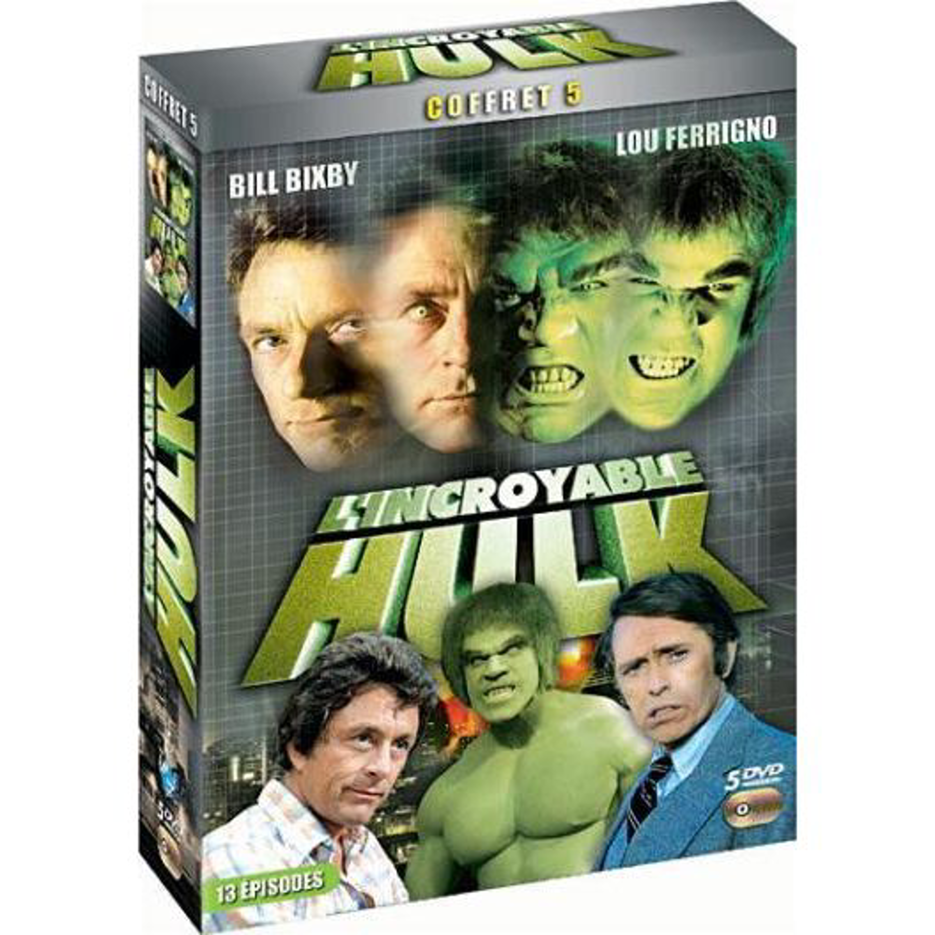 L'INCROYABLE HULK - L'INTÉGRALE DE LA SAISON 5 - DVD - flash vidéo