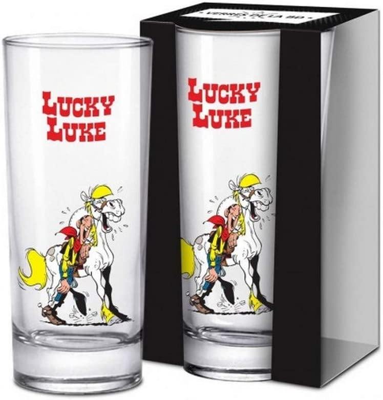 Lucky Luke - Verre long drink 420ml - Luke & Jolly Jumper 2 - flash vidéo